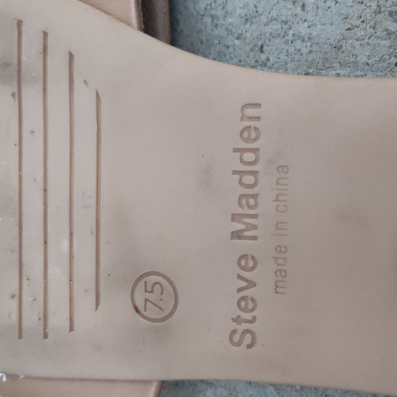 Steve Madden Malina Rhinestone Slide Sandals. Padded. Women's Size 7.5. No Box. - Picture 11 of 12